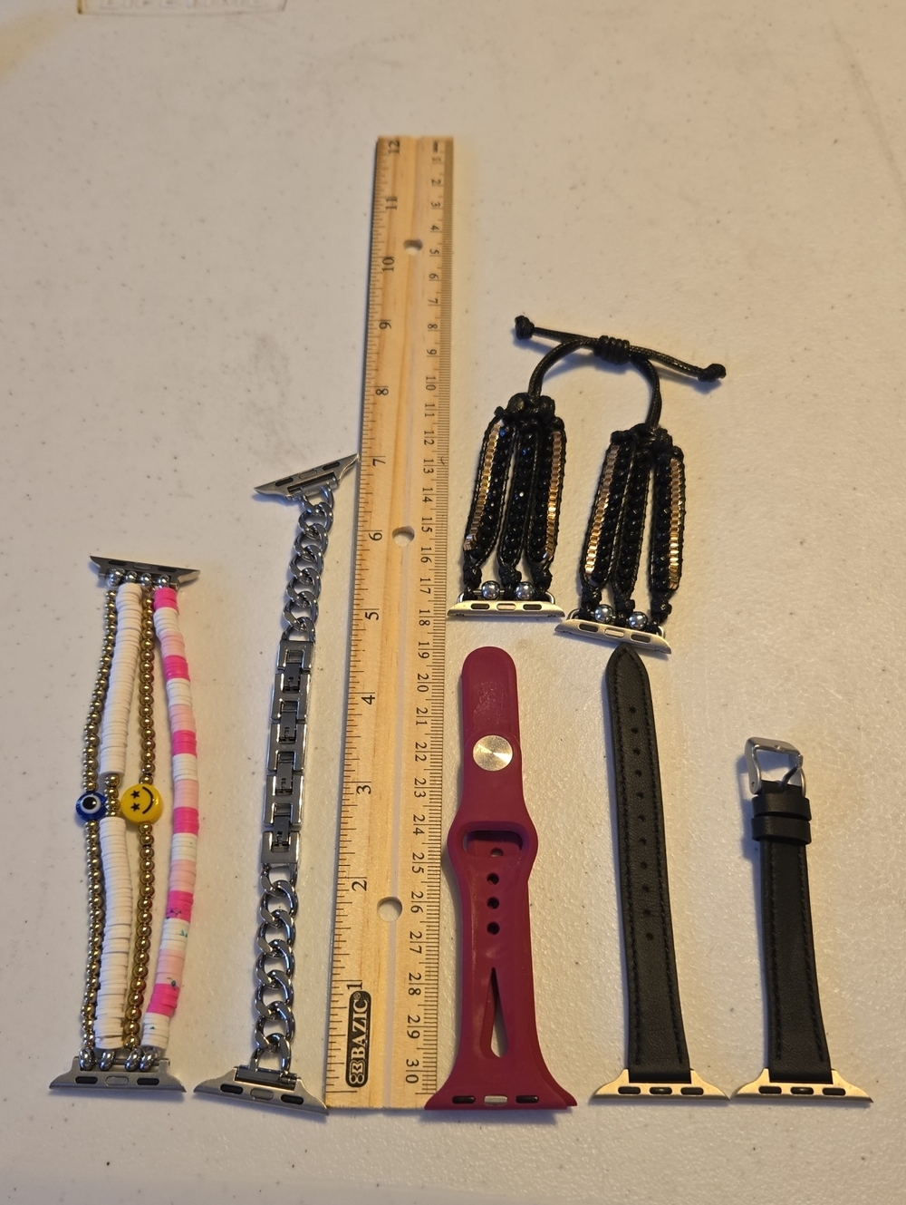 Apple Watch Band Replacement Set of 5 in Various Colors and Styles Lot#10